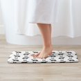 Bathroom Rugs Mat Border Collie Dog Entryway Indoor Door Mat Bedroom