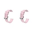 thumbnail image 2 of Methold Correa de silicona para reloj deportivo, correa de repuesto Universal para reloj inteligente, correa de silicona para // de 20mm rosado 2Conjunto, 2 of 6
