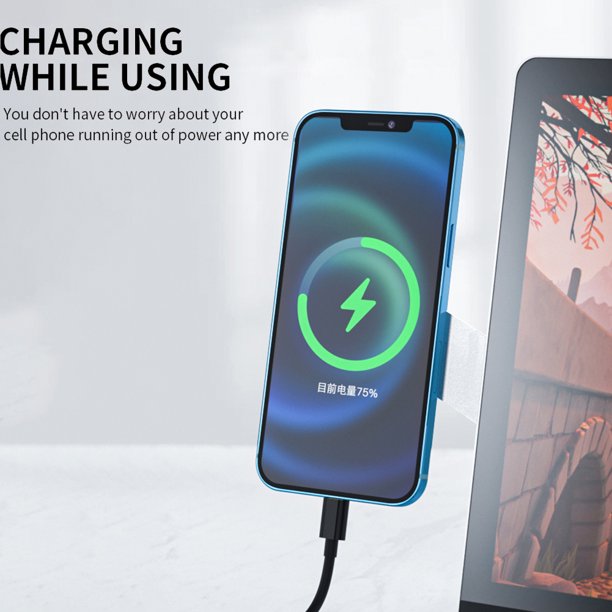 2 en 1 soporte magnético ajustable para teléfono con pantalla de conexión lateral para computadora portátil Tmvgtek Para estrenar