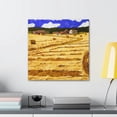thumbnail image 4 of Hayfield by Moonlight - Canvas, 4 of 10