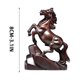 thumbnail image 3 of Adornos de Caballo de Madera Maciza, Caballo para El Éxito, Artesanías, Decoración de Sala de Estar, 3 of 7