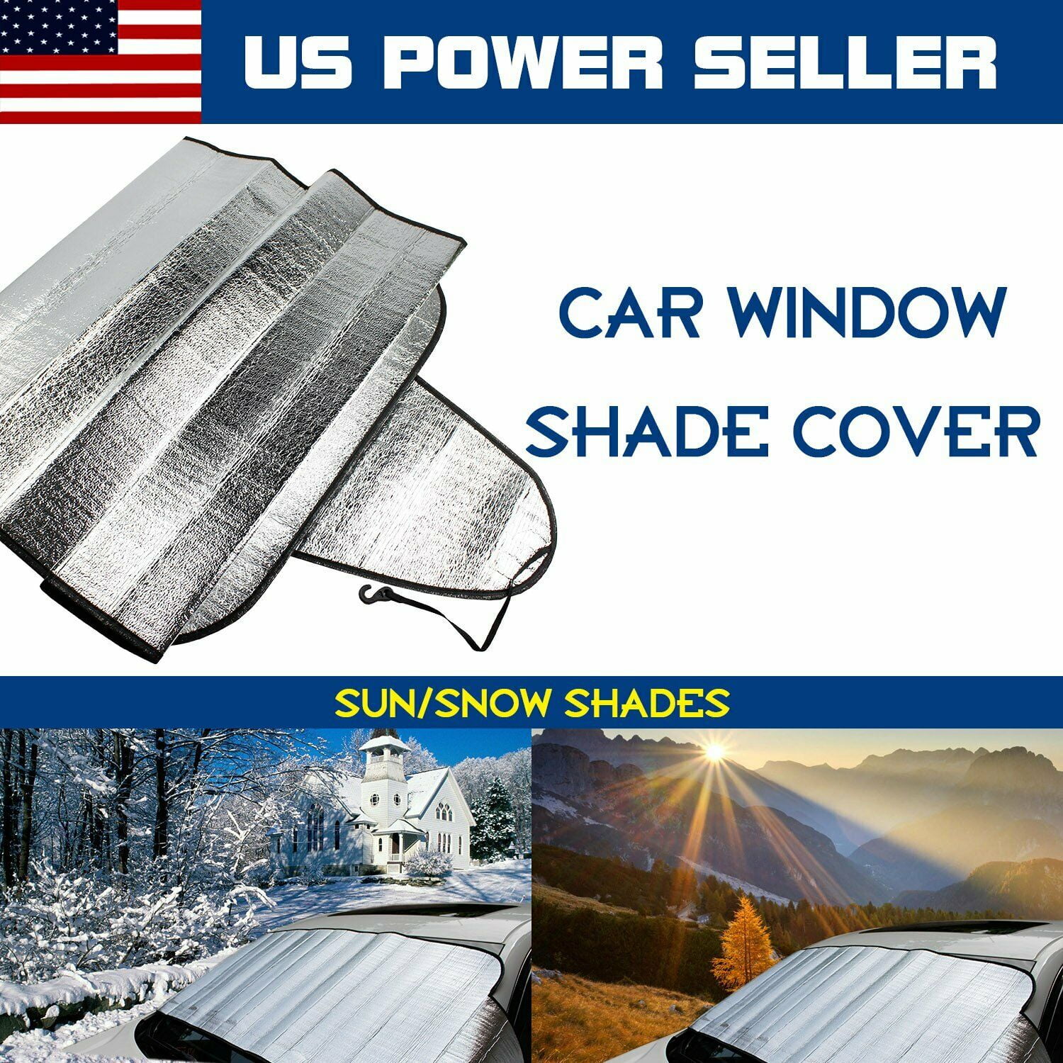Winter Ice Sun SNOW SHADE for windshield Chevrolet Suburban Custom Fit