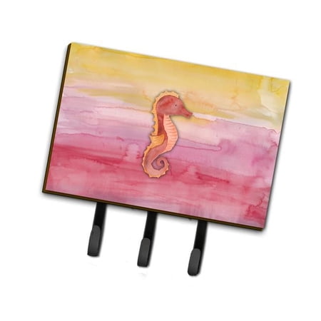 Seahorse Watercolor Leash or Key Holder