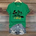 thumbnail image 2 of DondPO Women's T-Shirts Women's "Yes I Can Drive A Stick!" Printed T Shirt Shirts for Women Womens tops Green 3XL, 2 of 4