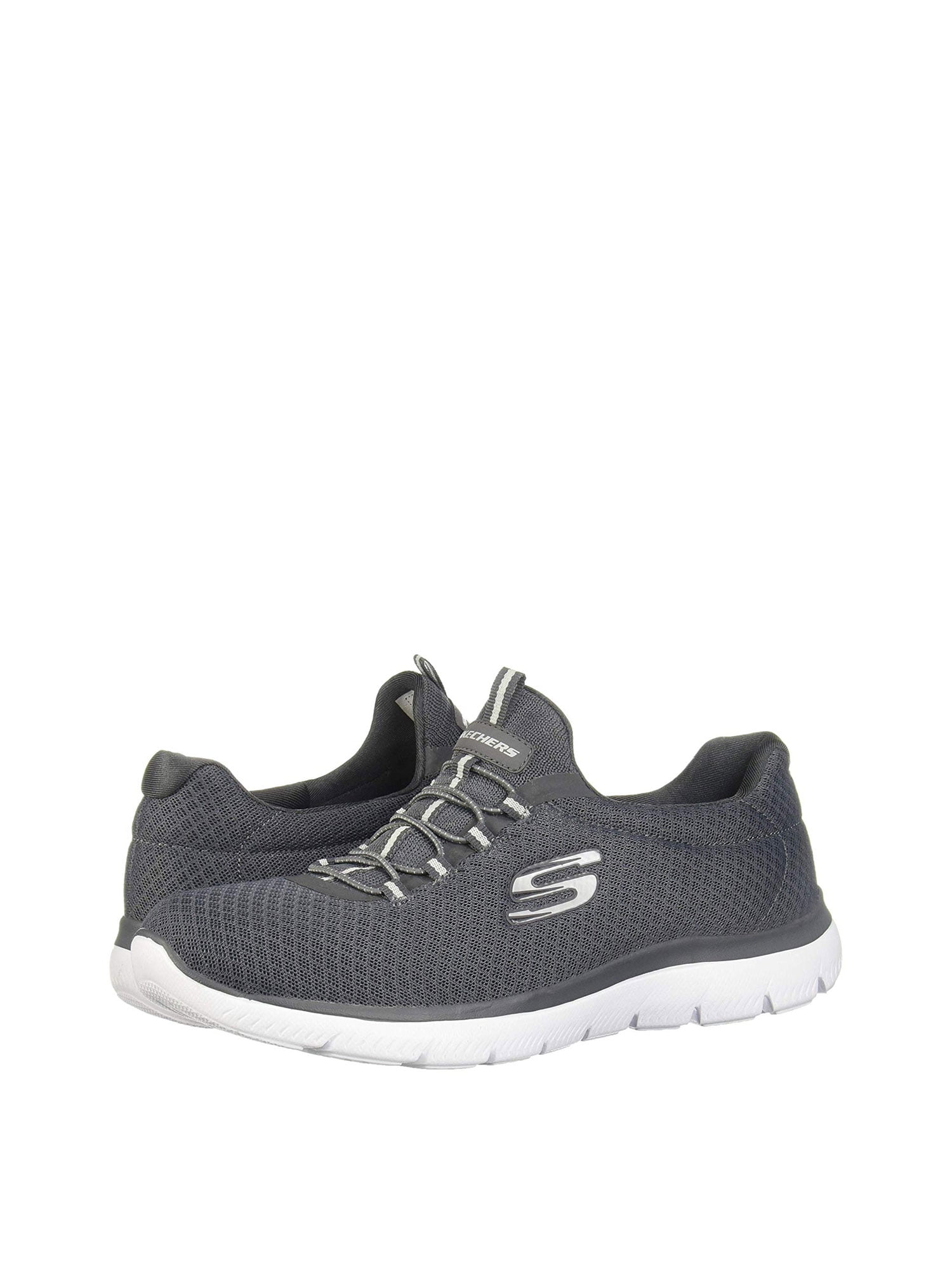 skechers knit shoes wide width