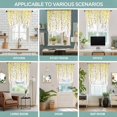 thumbnail image 6 of Tie Up Curtains for Windows Yellow Polka Dots Vines Valance Adjustable Balloon Curtain Lines Art Tie Up Shades for Kitchen Living Room Bedroom Privacy Curtain Drape 34x45 Inch, 6 of 9