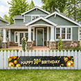 thumbnail image 7 of Gorgeous Black Background Happy 30th Birthday Banner with Golden Balloons Fireworks Party Supplies Photography Props Birthday Decoration Backdrop Party Decor, 7 of 7