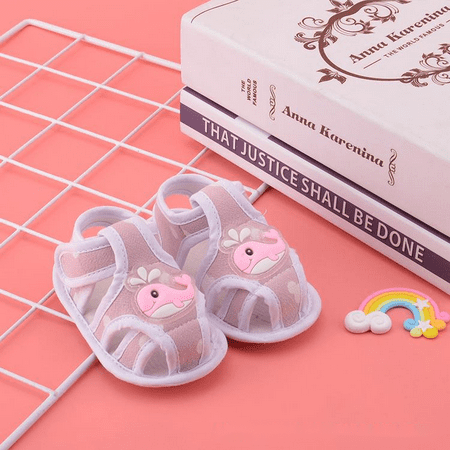 

Toyella Men s and Women s Baby Cloth Sole Comfortable Sandals 5 14