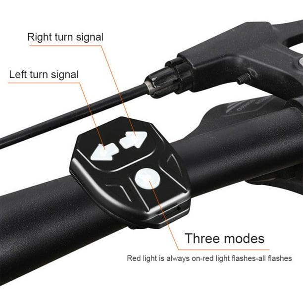 Feu Arrière Vélo Yanmis Rechargeable Avec Télécommande – Clignotants Et Stop Intégrés