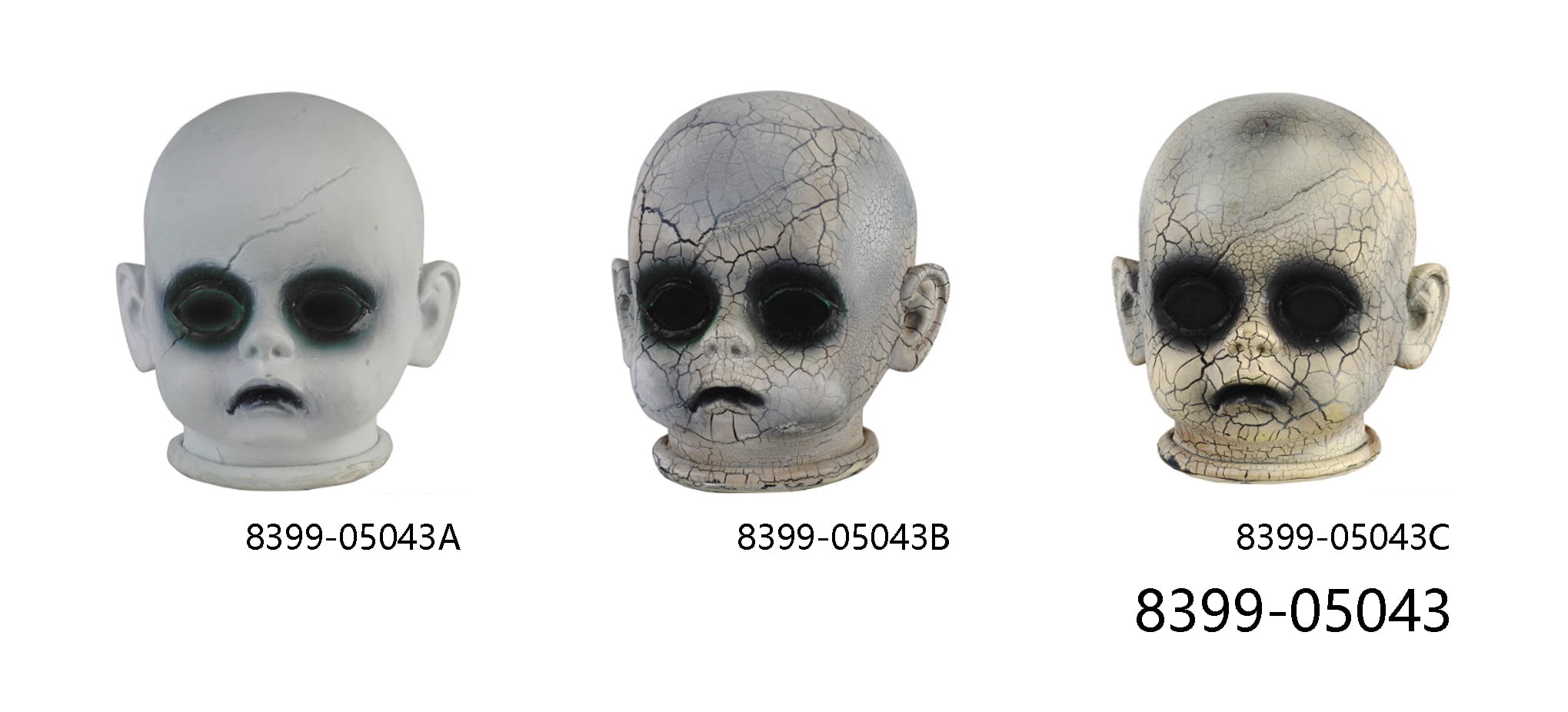 halloween doll heads