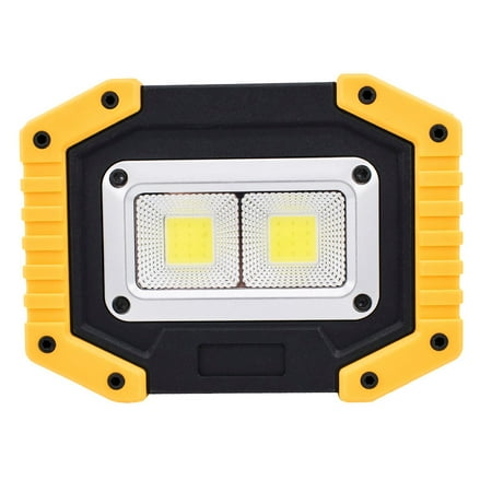 

Strip Lights Led Lights For Bedroom Led Lughts Portable USB COB LED 30W Flood Light Outdoor Camping Spot Work Lamp Power BankBlack