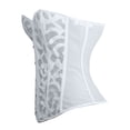 thumbnail image 6 of Women's Gothic Sexy Mesh Overbust Corset Bustier Top Corset Intimates Lace up Busiter Shapewear Outfit, 6 of 6