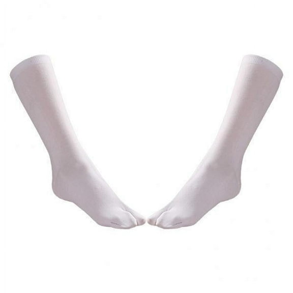 fenteer 3xSandal Socks Tabi Toe Socks for Geta Kimono Flip Flop White