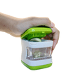 thumbnail image 6 of NextG Ideaz Mini Garlic Press Cube, Stainless Steel Blades, BPA-Free Plastic, Includes Silicone Garlic Clove Skin Peeler and Cleaning Brush, 6 of 8