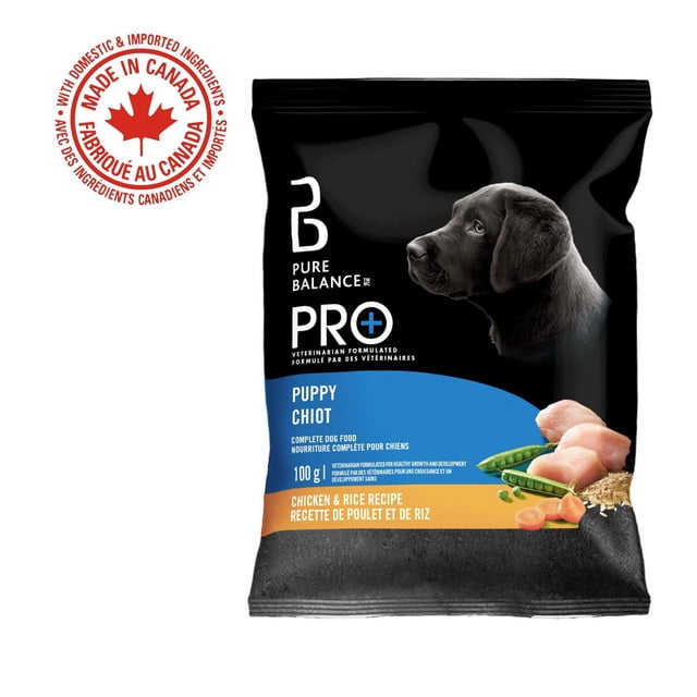 Pure Balance Pro+ Puppy, Chicken & Rice Recipe Dry Dog Food 100g