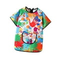 thumbnail image 4 of Elodie Kids Art Smock Painting Apron Multifunction Washable Toddlers Smock Baby Feeding M, 4 of 8