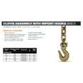 thumbnail image 6 of (2 Pack) 5/16 x 20 Grade 70 Transport Chain MADE IN USA Flatbed Trailer, 6 of 16