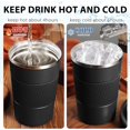 thumbnail image 4 of 4 Pack 16 oz Vacuum Insulated Travel Coffee Tumbler with Lid Double Wall Stainless Steel Mug Black, 4 of 6