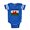 Royal Blue, variant on CafePress - Welsh Parts Bl Tr - Cute Infant Baby Football Bodysuit