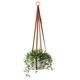 thumbnail image 2 of Cuerda Colgante Para Flores De Interior, Maceta Para Plantas, Cuerda Colgante De Cuero, Exquisita Maceta, Soporte Para Decoración De Pared Inevent HA026414-01, 2 of 7