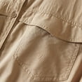 thumbnail image 6 of ATOYSOY Women's Turn Down Collar Tops Fall Loose Cotton Lined Shirts with Pockets Casual Trendy Button Sewatshirts Long Sleeve Blouses Spring Workout Pullovers Yellow M, 6 of 8