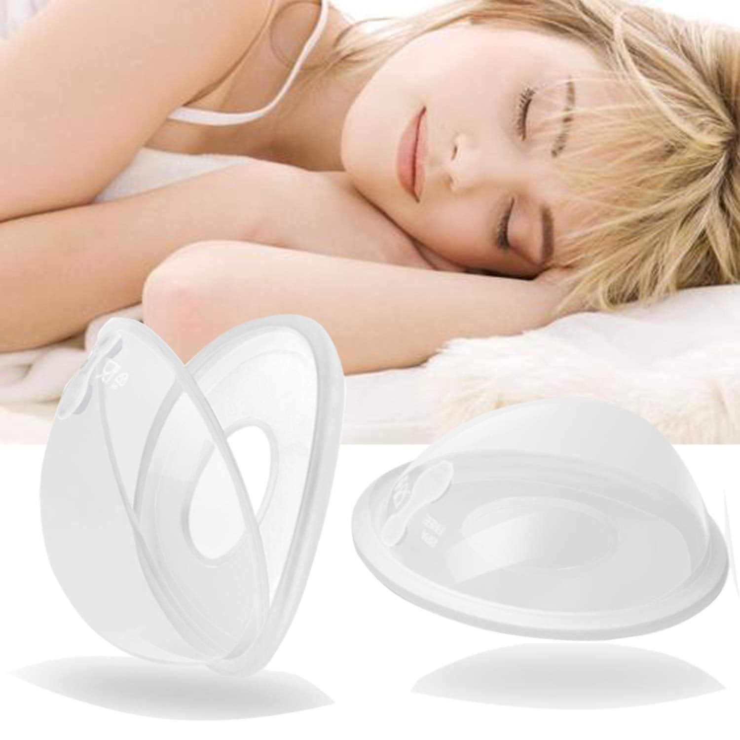 Upgrade Version Breast Shells Nipple Shield with AntiFlow Stopper