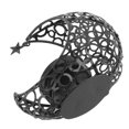thumbnail image 4 of Metal Candle Holder, Exquisite Craftsmanship Moon Candlestick Multifunction Wide Use  For Bedrooms Black, 4 of 8