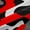 Black Red, variant on Feelyou Grey Orange Camo Black Out Curtains, Abstract Curtains Pack of 2 (42x63 Each)
