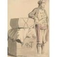 thumbnail image 3 of William Marlow 14x18 Black Modern Framed Museum Art Print Titled - The Turkish Porter, 3 of 5