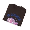 thumbnail image 4 of Football Halloween October Pink Lover Men Women T-shirts, 4 of 4