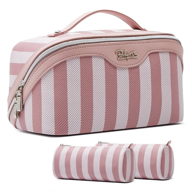 Set de maquillaje BOYATU Travel de 3 unidades para mujer, impermeable