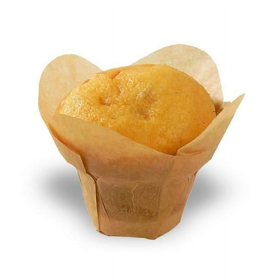 PacknWood 209CPSL3M Lotus Golden Brown Silicone Baking Cup - 4 Oz. Pack Of 1000