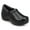 Black, variant on SR Max Geneva, Black, Women's, Clog Style Slip Resistant Soft Toe Work Shoe. (7.0 M)