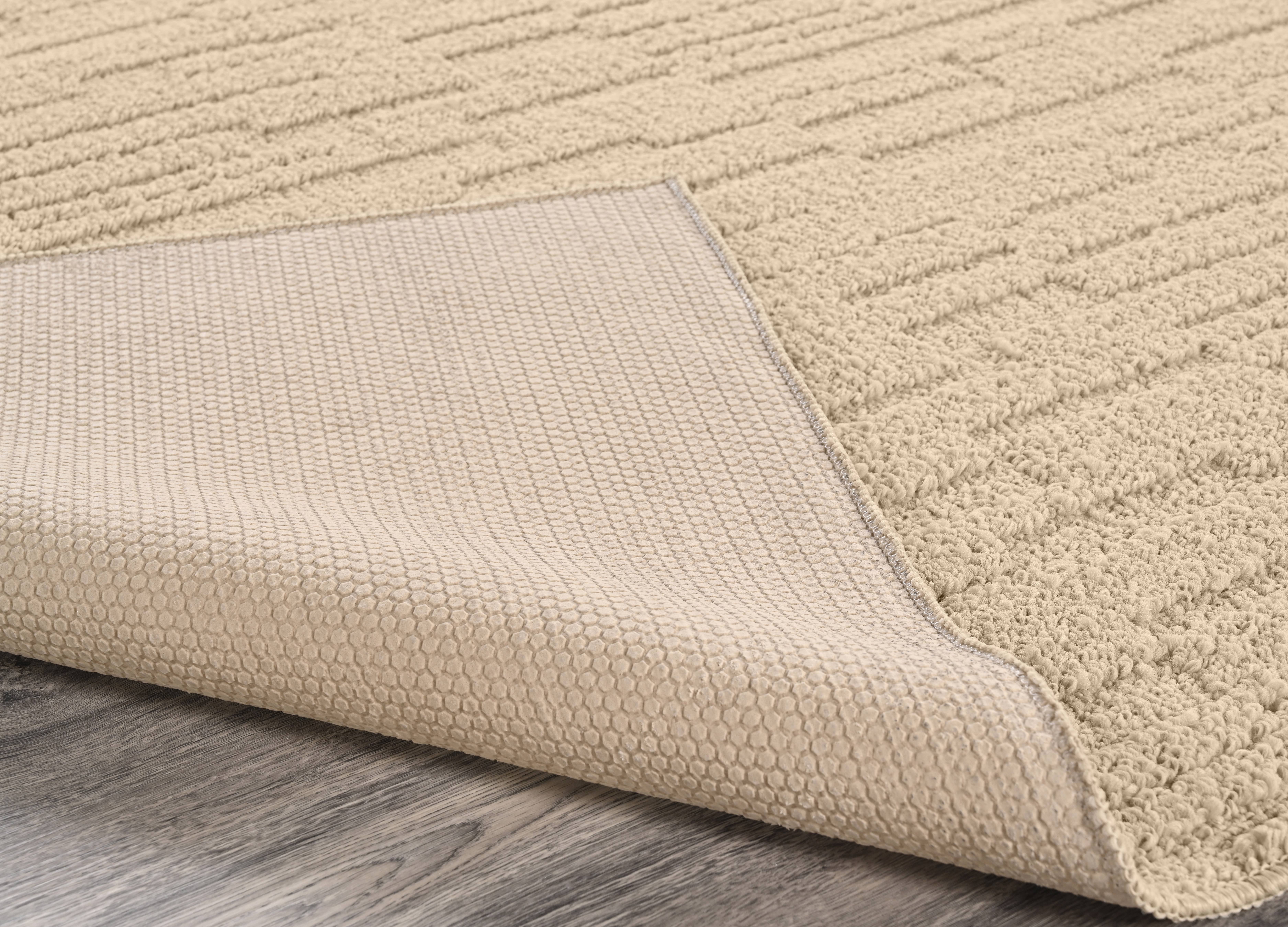 Garland Rug Brentwood Pixel Tan Indoor Area Rug, 6' x 9'