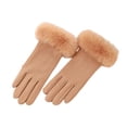 thumbnail image 2 of AUNVITO Women's Winter Gloves Thick Warm Windproof with Reflective Zipper and Touchscreen Compatible for Cycling Driving Skiing Casual and Outdoor Style, 2 of 2