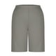 thumbnail image 5 of Pantalones de dormir de cinco cuartos informales finos de color liso para mujer, 5 of 7