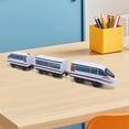 thumbnail image 6 of M Buder 3pcs Kids Electric Train Toys Battery Operated Locomotive Train Set for Toddlers Boys Girls, 6.3 inches / 16 cm, 6 of 6