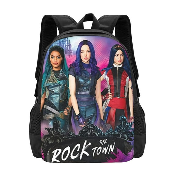 Descendants Backpack Unisex College Bookbag Laptop Travel Backpacks Work Large Capacity Adult Bags