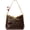 Clash-coffee 15.6, variant on Handbag Purses for Women, Soft Leather Crossbody Bag Hobo Shoulder Bag Quilted for Work Shopping Dating