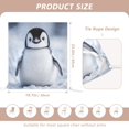 thumbnail image 2 of Decorative Chair Back Cover One Size x2 Chair Cover Dining Chair Slipcovers Chair Back Decoration Festival Chair Decoration Super Lovely White Penguin, 2 of 6