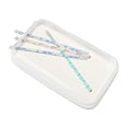 thumbnail image 6 of Pen+Gear Clear Zipper Case, White Pencil, 6 of 7