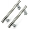 thumbnail image 2 of 2pcs Chrome ABS Shower Door Handle | 145mm (14.5cm) Hole to Hole, 2 of 3