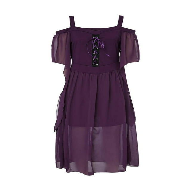 Halloween Robe Femme Épaules Dénudées Plus Y2k Gothique Col Bateau Manches Volantes Robe Moulante Vintage Robe de Soirée L/TG/TTG/TTTTG/XXXXXL