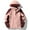 Pink, variant on absuyy Windbreaker Jackets for Women Single-Layer Charge Windproof Lightweight Warm Zip up Outdoor Walking with Hood Red Rain Coat Size 4XL