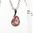 thumbnail image 4 of Natural Oval Pink Tourmaline Sterling Silver Necklace NT201, 4 of 9