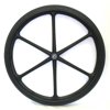 New Solutions RW222P 24 x 1 inch X-Core 6 Spoke Wheelchair Rear Wheels & 0. 44 inch Bearings