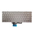 thumbnail image 1 of Sidaley Teclados retroiluminados para portátiles, equipo de entrada plateado, teclado de ordenador con reemplazo de teclado retroiluminado para Juegos de teclado y mouse para computadora, 1 of 6