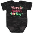 thumbnail image 3 of Inktastic Happy Mothers Day with Flowers Boys or Girls Baby Bodysuit, 3 of 5