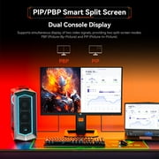 Titan army P2510S PLUS 24.5 Inch Gaming Monitor, 240Hz 1440P QHD(2560×1440), Fast IPS, 240Hz, 1ms, Adaptive Sync, 123% sRGB HDR - Black