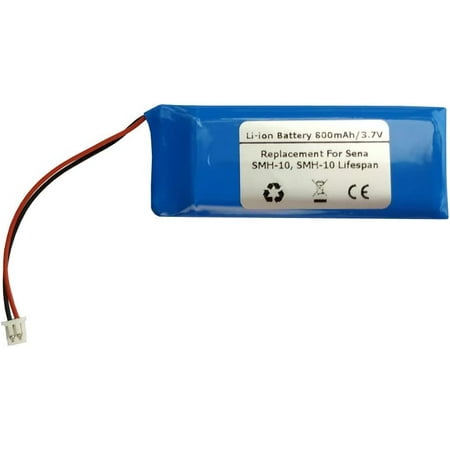 3.7V 800mAh y for Sena SMH-10, SMH-10 Lifespan Motorcycle Bluetooth